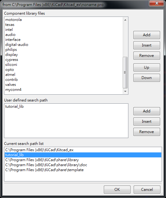 上下兩個視窗都Add 你的library ，在library browser 就可以找到你的library